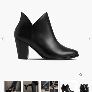 Thursday Boot Company Black Leather Ankle Booties